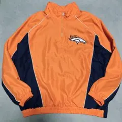 NFLブロンコス　プルオーバー　ナイロンジャケット　XL