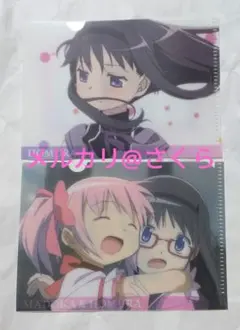 まどか　ほむら　暁美ほむら　ミニクリアファイル　劇場版　魔法少女　まどかマギカ