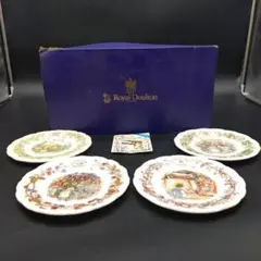 ロイヤルドルトン　四季 RoyalDoulton カップアンドソーサー 春夏秋冬 セット売り - メルカリ