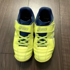 ASICS フットサルシューズ トレーニングシューズ　17cm イエロー