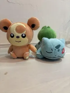 ポケモン ぬいぐるみ ヒメグマ フシギダネ 2点セットのサムネイル