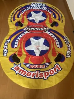 ダブルアメリスポーツ スノーチューブ 2人乗り　美品