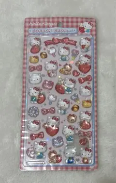 【正規品】ボンボンドロップシール ハローキティ 赤