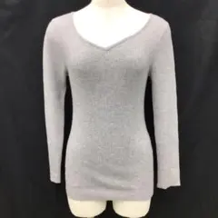 U080N レディース 長袖カットソー グレー春秋 ナノユニバースF 3/3