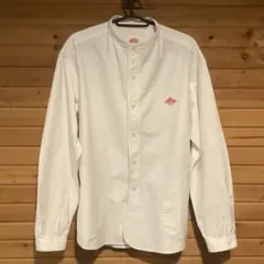 DANTON ダントン バンドカラーシャツ 42 XL相当 メンズ 長袖