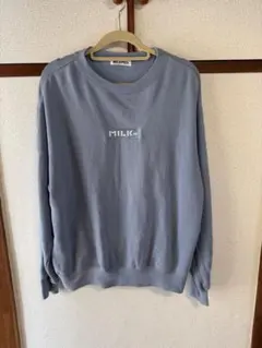 Milk fed グレー スウェット ONE SIZE