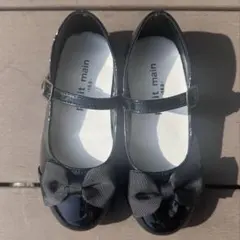 プティマイン　フォーマルシューズ　女の子　18cm