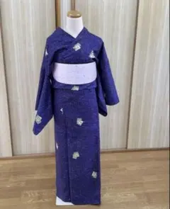 洗える着物　ポリエステル　袷　着物のサムネイル