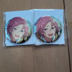 あんさんぶるスターズ あんスタ 缶バッジ 桜河こはく 2点セット