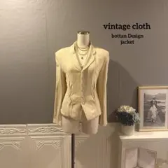 【3万円】nicole ボタンデザイン　編みジャケット