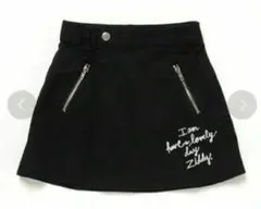 ZIDDY　ポケットファスナーストレッチツイルスカート