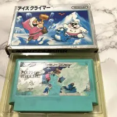 ファミコン　アイスクライマー　箱　動作確認済み