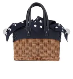 A VACATION バケツ型 かごバッグ セール】 A VACATION 3-way カゴバッグ （かごバッグ