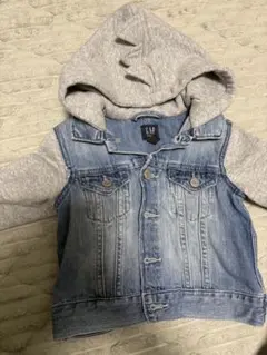 土日限定価格中☆ GAP フード付きデニムジャケット