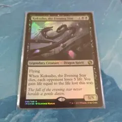 MTG　foil英語　夜の星、黒瘴　signedサインド　ftv dragon MTG foil英語 夜の星、黒瘴 signedサインド ftv dragon - メルカリ