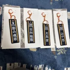 ハイキュー　タイトーくじ　G賞 フライトタグセット
