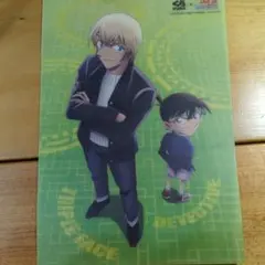 名探偵コナン　下敷き　くら寿司コラボ　安室透＆江戸川コナン