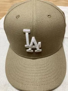 New Era 59FIFTY LAキャップ 7 5/8 ベージュ