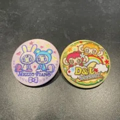 ナルミヤキャラクターズ 刺繍缶バッジ２点
