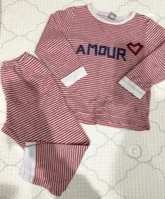 プチバトー　petit bateau パジャマ　冬用　4歳用