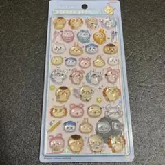 メルカリ最安！新作ちいかわ【ボンボンドロップシール　みんなポーズ】