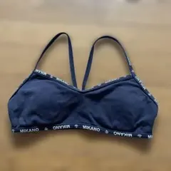 MIKANO ブラトップ ブラック ロゴ入り