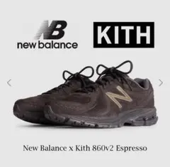 【未使用品】 27.5cm KITH × New Balance 860V2