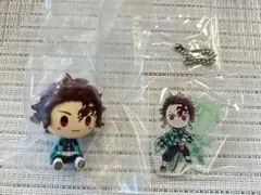鬼滅の刃 一番くじ　D賞　炭治郎ちょこのっこ　F賞　アクリルチャーム