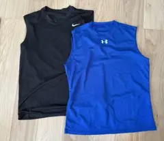 Nike & Under Armour タンクトップ 2枚セット