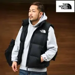 ノースフェイスダウンベスト