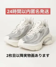 試着のみ adidas オズヴィーナス アディダス シルバー 23.5 - メルカリ