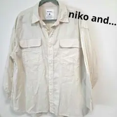 niko and... ニコアンド　シャツ