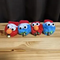 ユニバーサルスタジオジャパン　クッキーモンスター　エルモ　クリスマス飾り