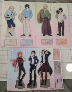 スシロー×文豪ストレイドッグス　アクリルスタンドセット　３セット　コンプ