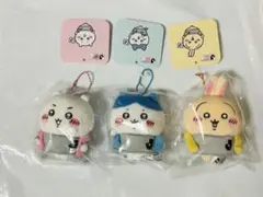 ちいかわJリーグユニフォーム・ぬいぐるみ・マスコット 3体セット