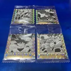 ドラゴンボール 40周年記念 ウエハース シール 4枚セット