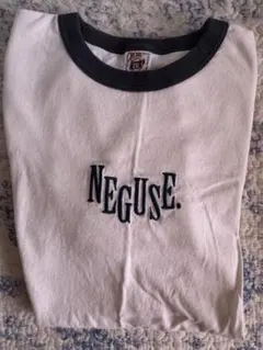 限定値下げ ねぐせ。 リンガーTシャツ ホワイト