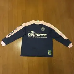 DALPONTE 長袖プラクティスシャツ ネイビー×ピンク Sサイズのサムネイル