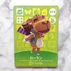 あつまれどうぶつの森 amiibo 第1弾 ローラン