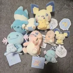 ポケモンセンター　LittleDayDream　ぬいぐるみとマスコット７点セット