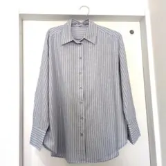 tenderly ストライプ長袖シャツ