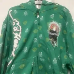 Ed Hardy グリーンパーカー　y2k