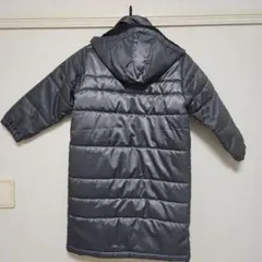 PUMA フード付きダウンコート 130サイズ グレー