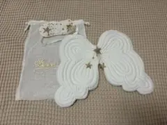 Starry nights angel wings set Powder