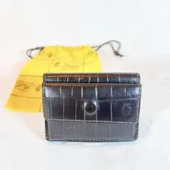 Felisi フェリージ 三つ折り財布 1031 クロコ型押し 伊製のサムネイル
