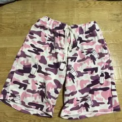 FUCK MY LIFE ワッフルショーツ カモ柄セットアップSMのサムネイル