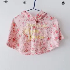 美品★女の子　小花柄トップス　110