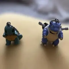 カメックス　ゼニガメ　ポケモン　キーホルダー　初期
