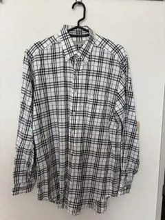 a*a様 BURBERRY London チェック柄 長袖シャツ M