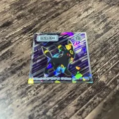 ポケモン シール ブラッキー No.18